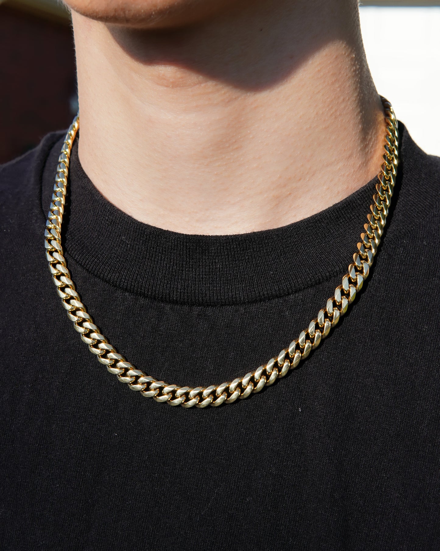 Cuban Link Chain - 18K Gold - Lavenir Jewelry