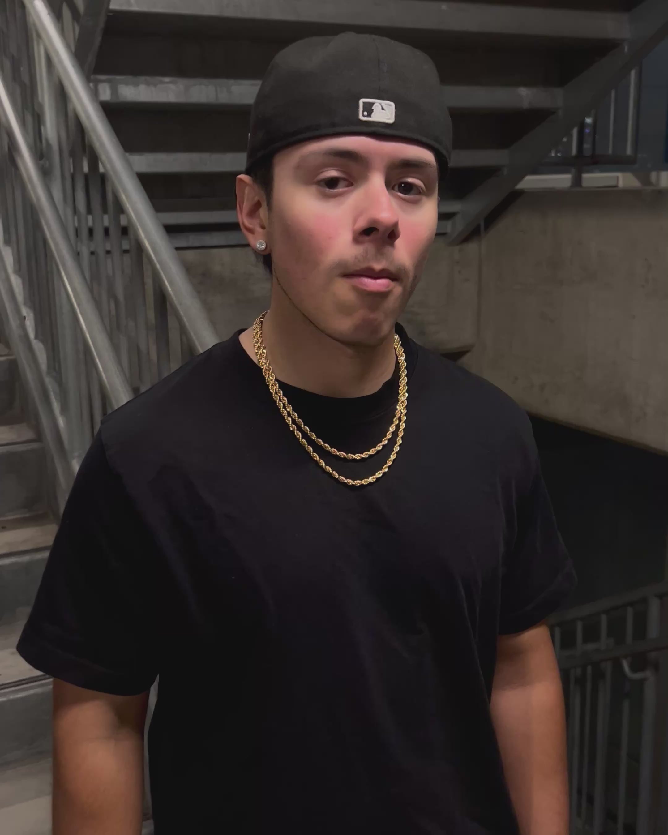 Rope Chain - 18K Gold (All Sizes)