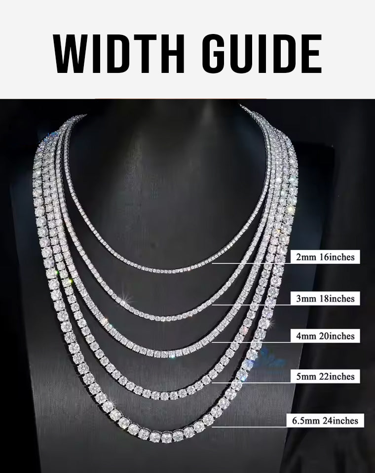 Diamond Tennis Chain - Lavenir Jewelry