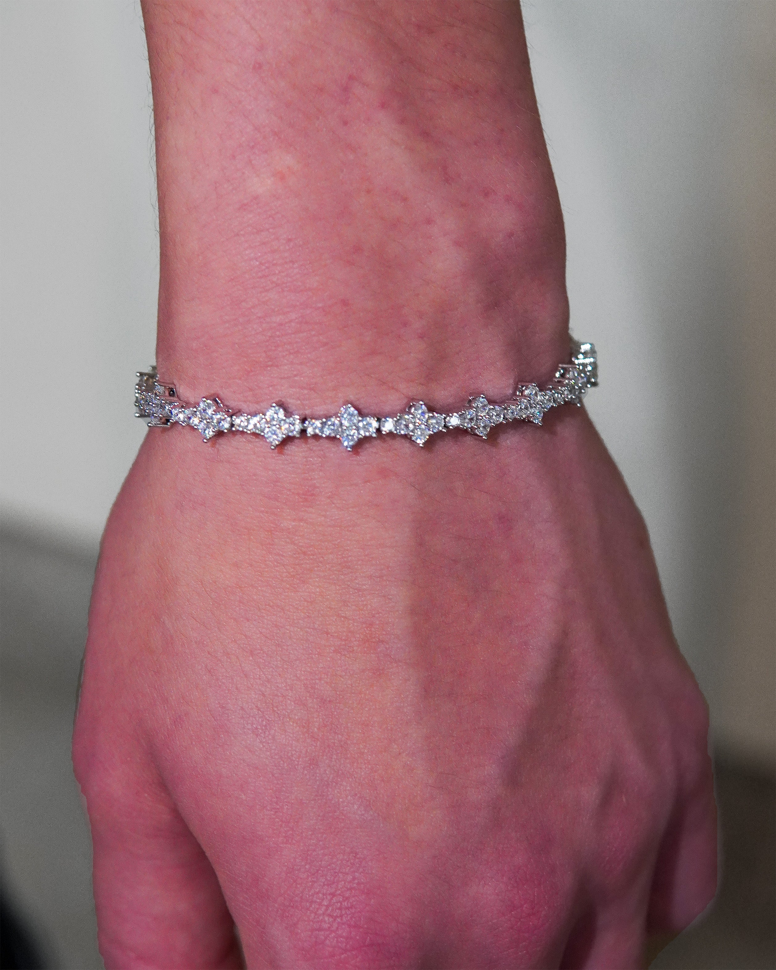 Diamond Tennis Bracelet - 14K White Gold