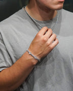 Diamond Clover Bracelet - 14K White Gold - Lavenir Jewelry