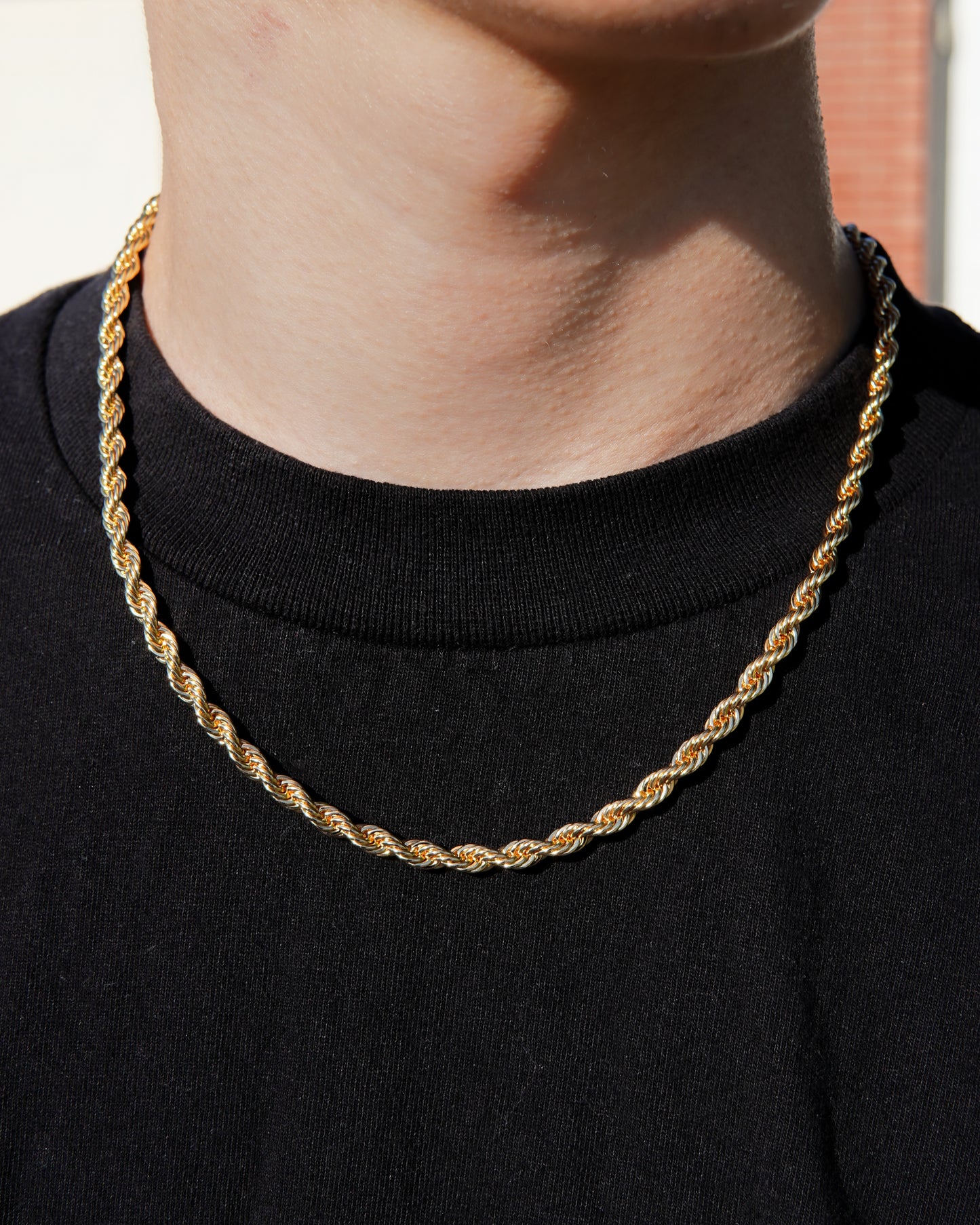 Rope Chain - 18K Gold - Lavenir Jewelry