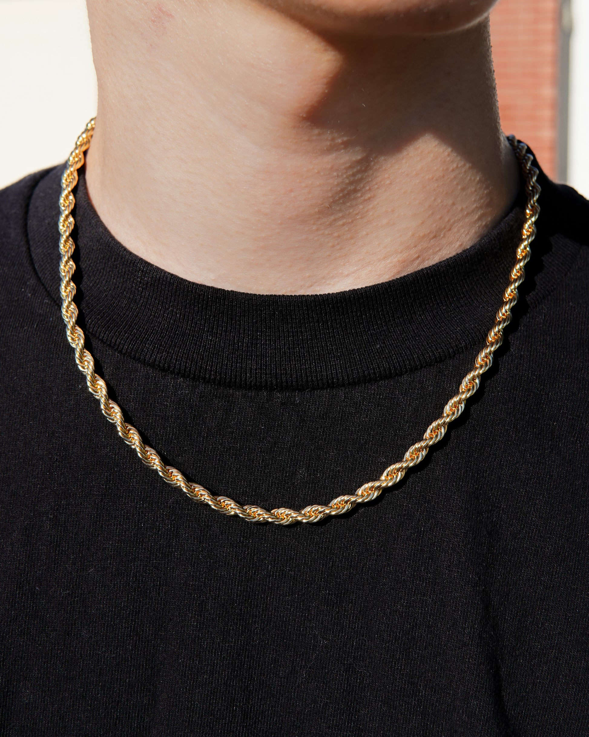 Rope Chain - 18K Gold - Lavenir Jewelry