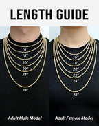 Diamond Cross Link Chain - Lavenir Jewelry