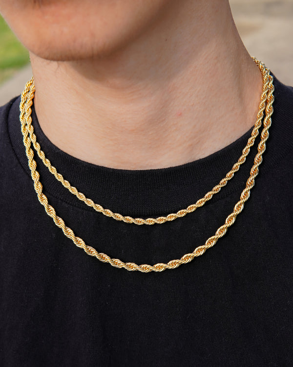 Rope Chain - 18K Gold - Lavenir Jewelry