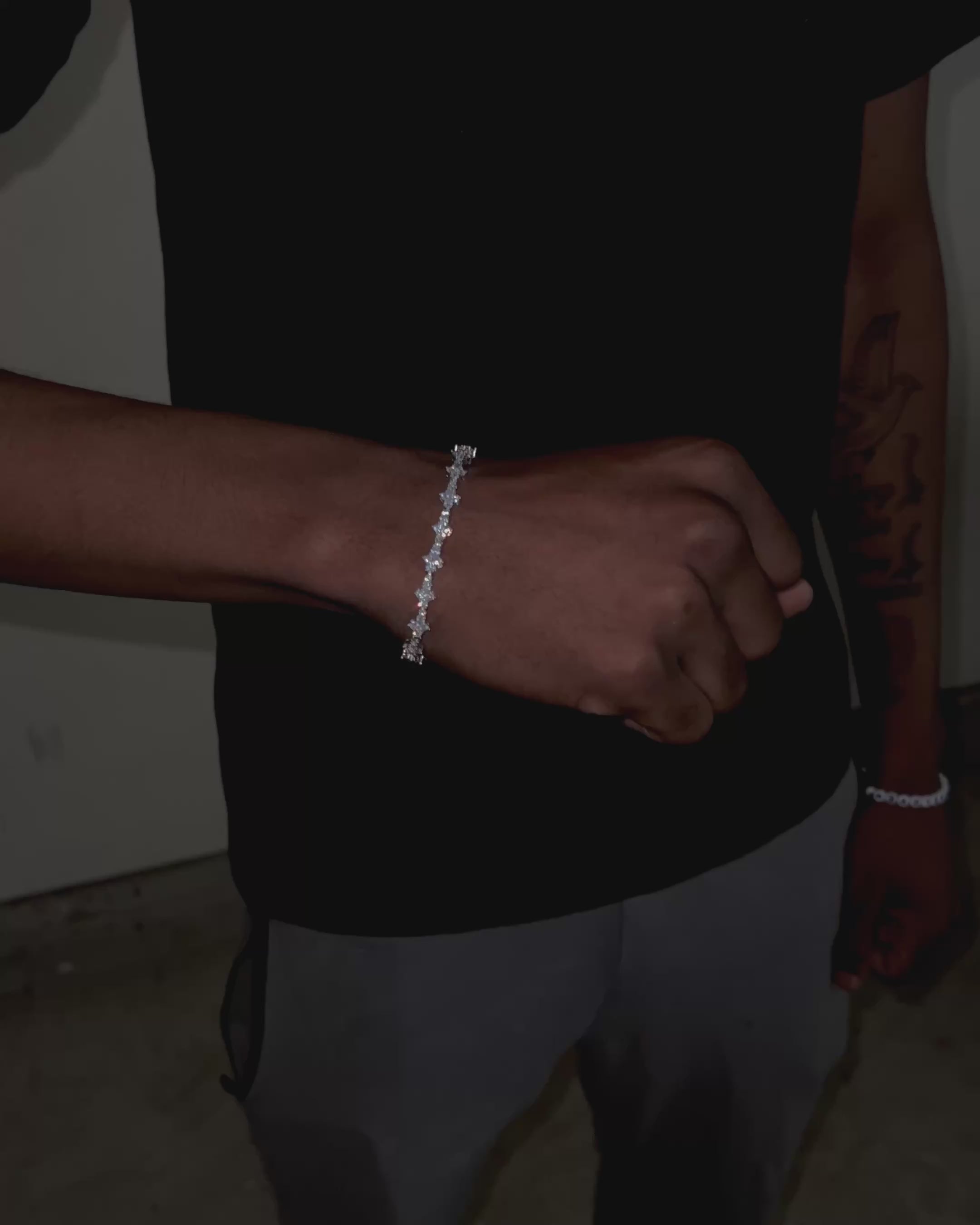 Diamond Tennis Bracelet - 14K White Gold