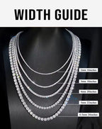 Diamond Tennis Chain - Lavenir Jewelry